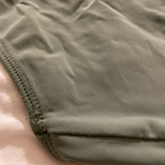 Nu Swim Stas top and Bikini Bottom mineral green size medium EUC - Picture 5 of 5